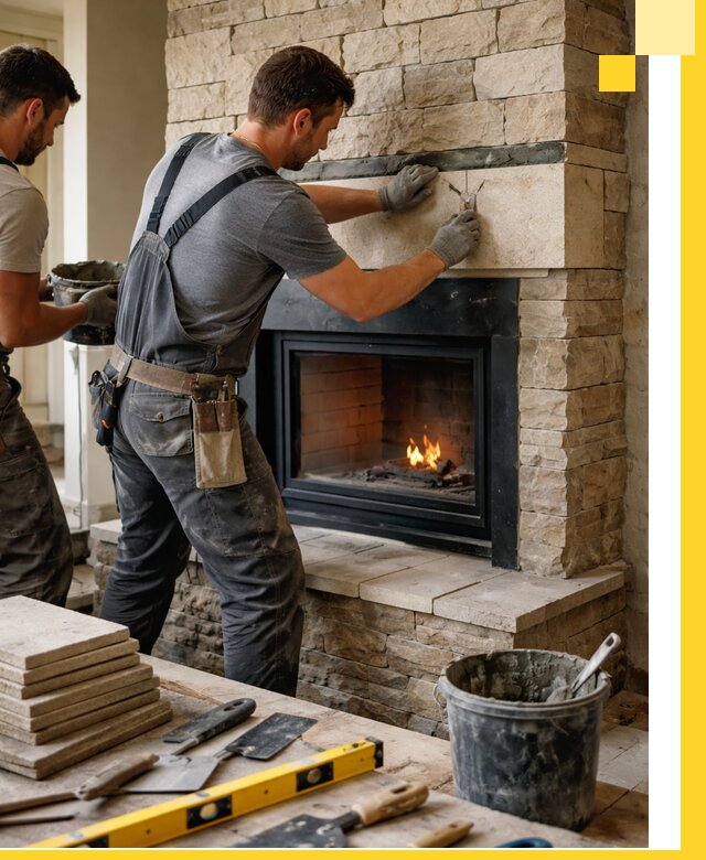 Проектирование и установка открытых каминов в Дзержинском