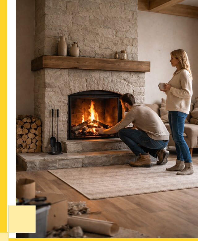 Камины для загородного дома в Дзержинском от 358190 р., ЭриданДзж