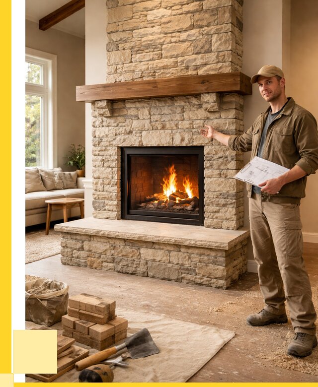 Камины под ключ в Дзержинском от 184212 р. | ЭриданДзж — установка