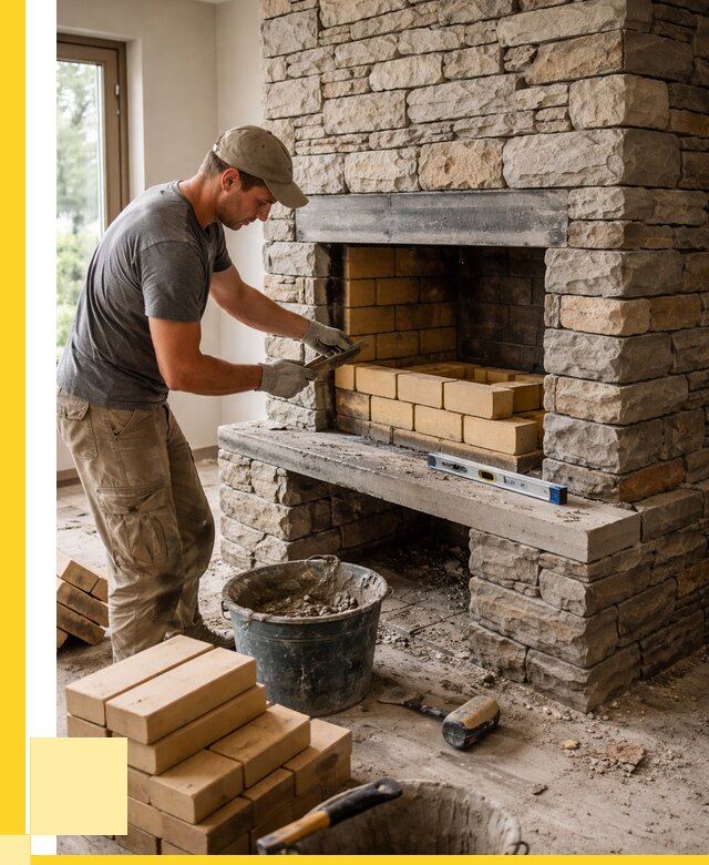 Кладка каминов и камина в Дзержинском от 25585 р. ЭриданДзж