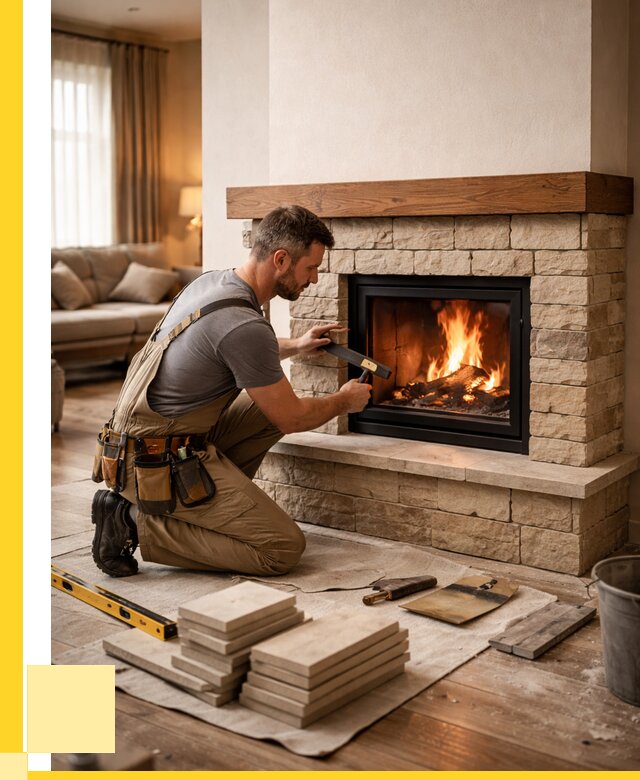 Строительство каминов в Дзержинском от 153510 р., ЭриданДзж - под ключ