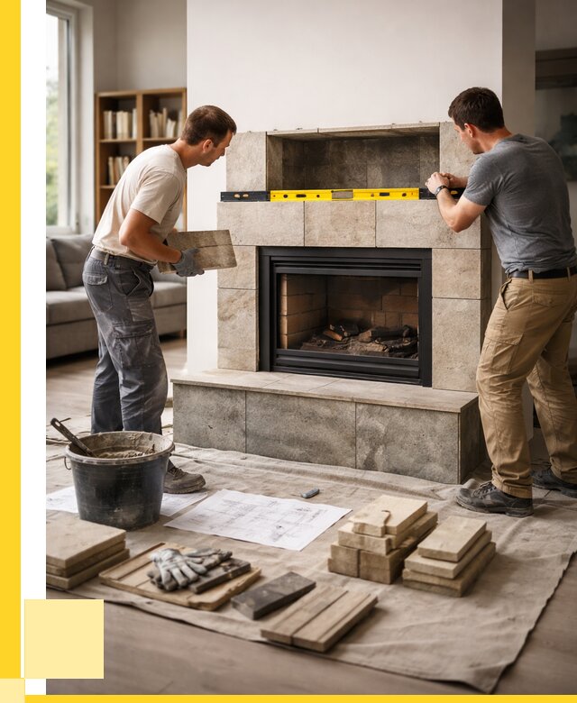 Монтаж каминов и установка в Дзержинском от 46053 р. | ЭриданДзж