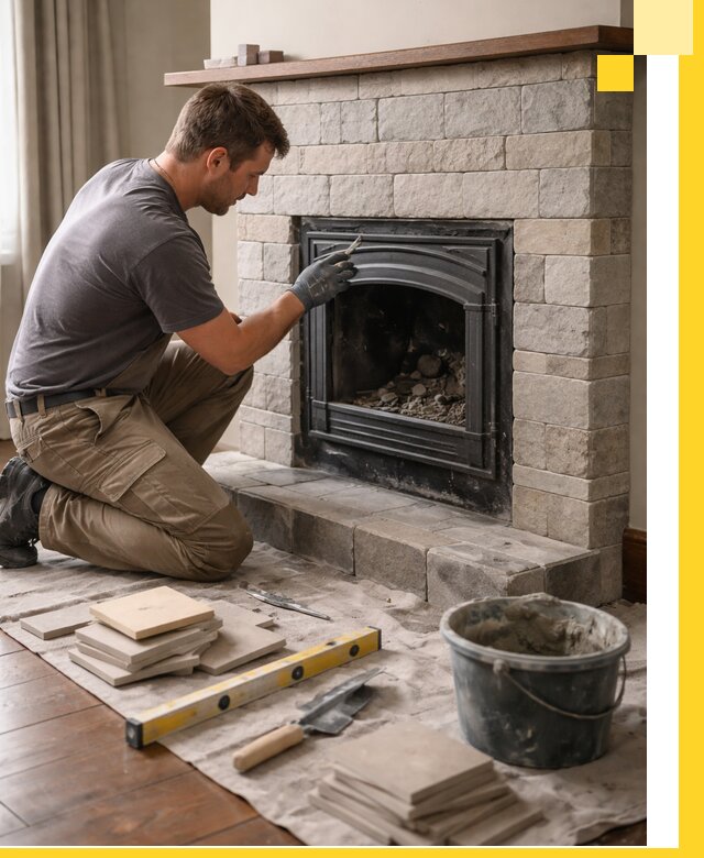 Профессиональный ремонт каминов в Дзержинском восстановление и сервис