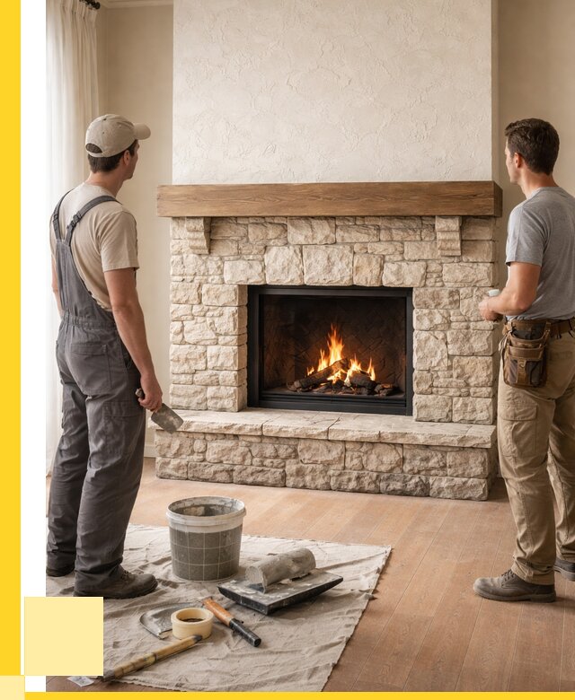 Отделка каминов в Дзержинском от 6652 р. под ключ | ЭриданДзж