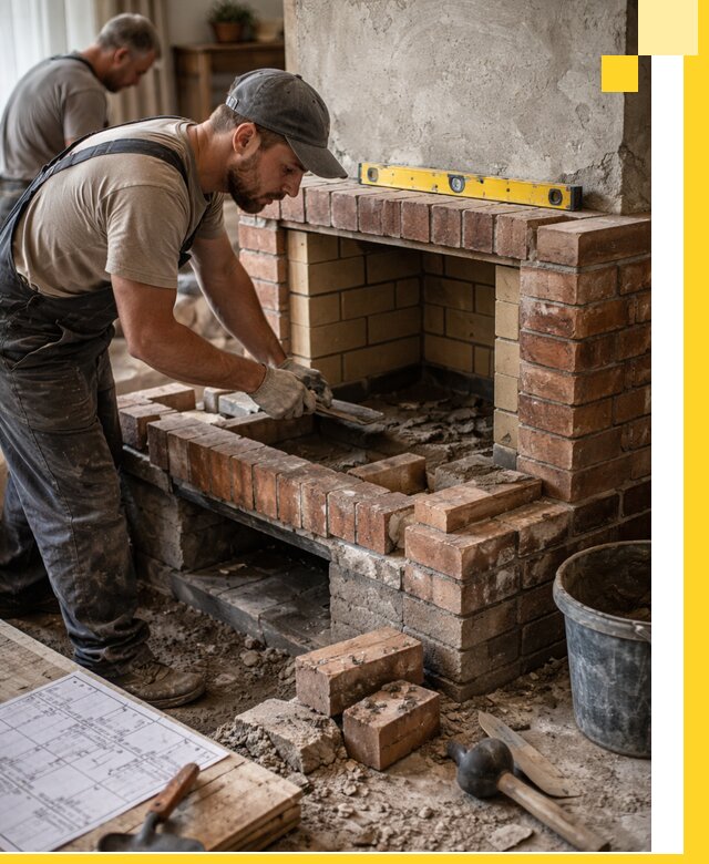 Изготовление и установка каминопечей под ключ в Дзержинском