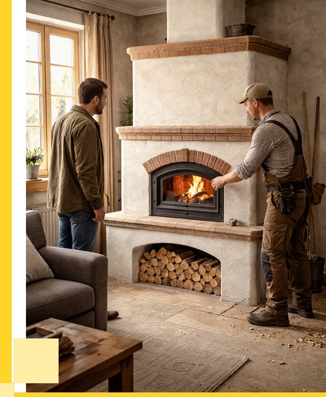 Печи камины в Дзержинском: кирпичные, изразцовые от 61404 р. | ЭриданДзж