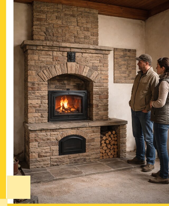 Кирпичная печь под ключ в Дзержинском от 153510 р. | ЭриданДзж