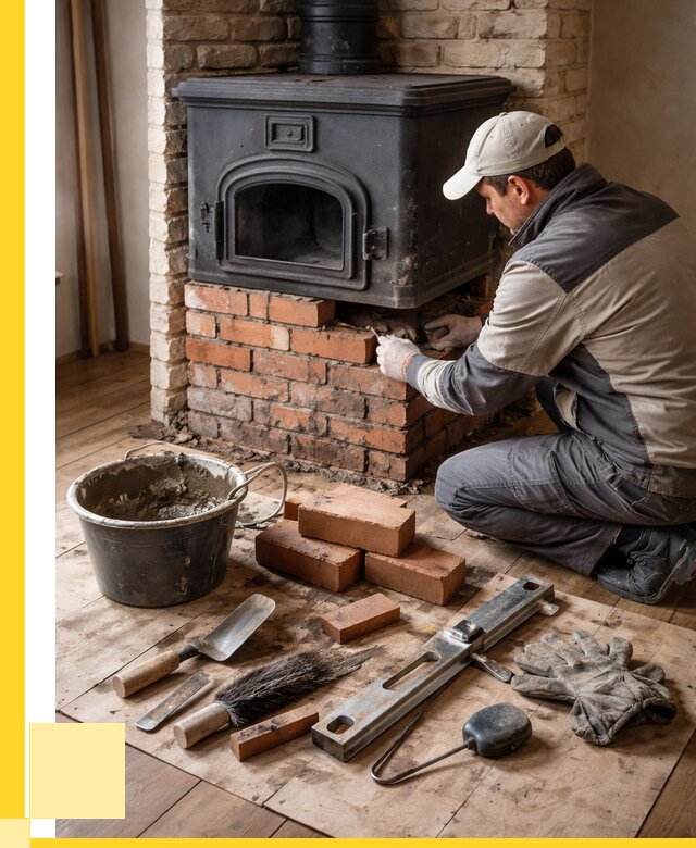 Ремонт печей в Дзержинском от 12281 р., услуги печника ЭриданДзж
