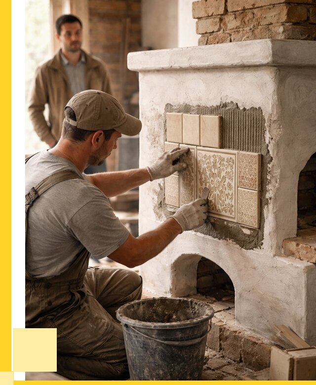 Отделка печей и банных печей в Дзержинском от 35819 р. | ЭриданДзж