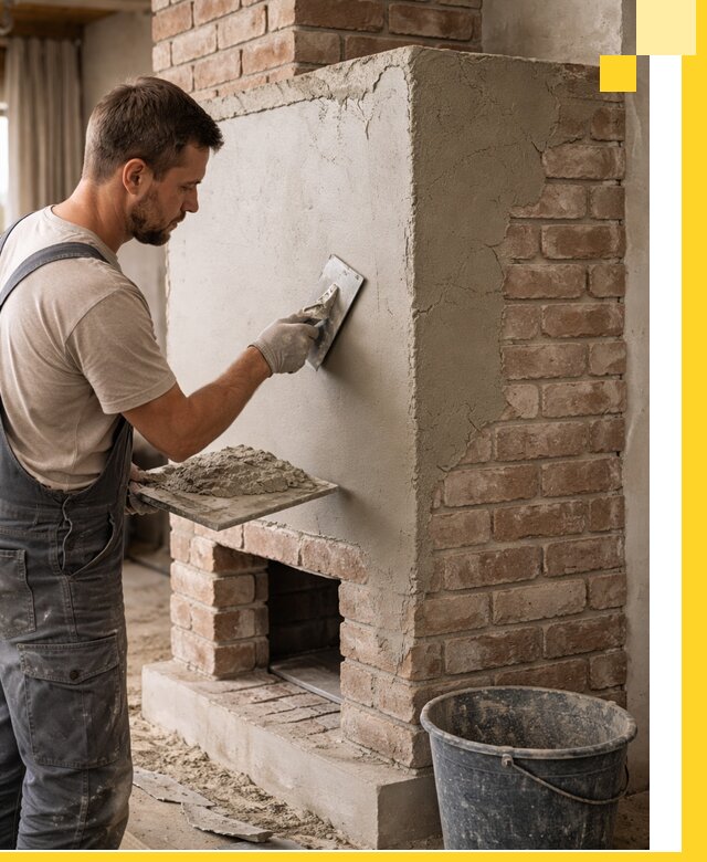 Отделка печей и облицовка каминов в Дзержинском под ключ