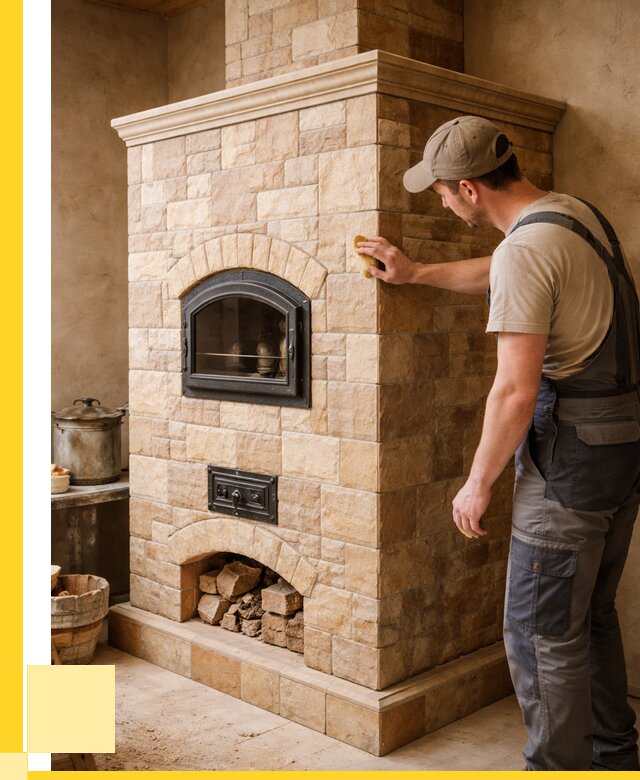 Облицовка печей в Дзержинском от 4605 р. под ключ | ЭриданДзж