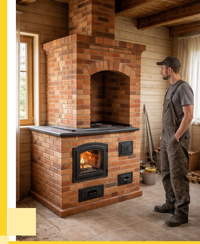 Кирпичные печи в Дзержинском: купить от 153510 р. | ЭриданДзж