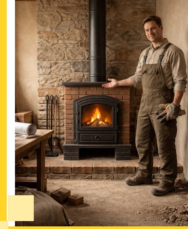 Печи отопительные из кирпича в Дзержинском от 81872 р., ЭриданДзж