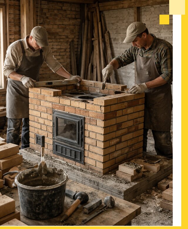 Изготовление и установка варочных печей под ключ в Дзержинском