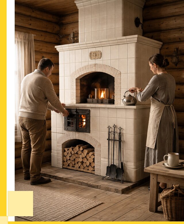 Русские печи в Дзержинском: установка от 153510 р. ЭриданДзж