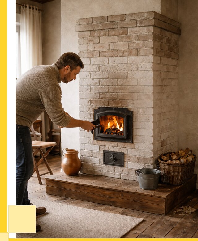 Печь голландка из кирпича в Дзержинском от 86989 р. | ЭриданДзж