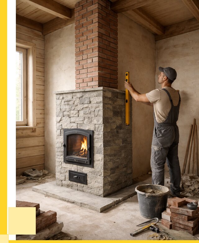 Печи и дымоходы под ключ в Дзержинском от 46053 р., ЭриданДзж