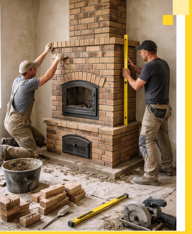 Продажа и установка печей и каминов для дома под ключ в Дзержинском