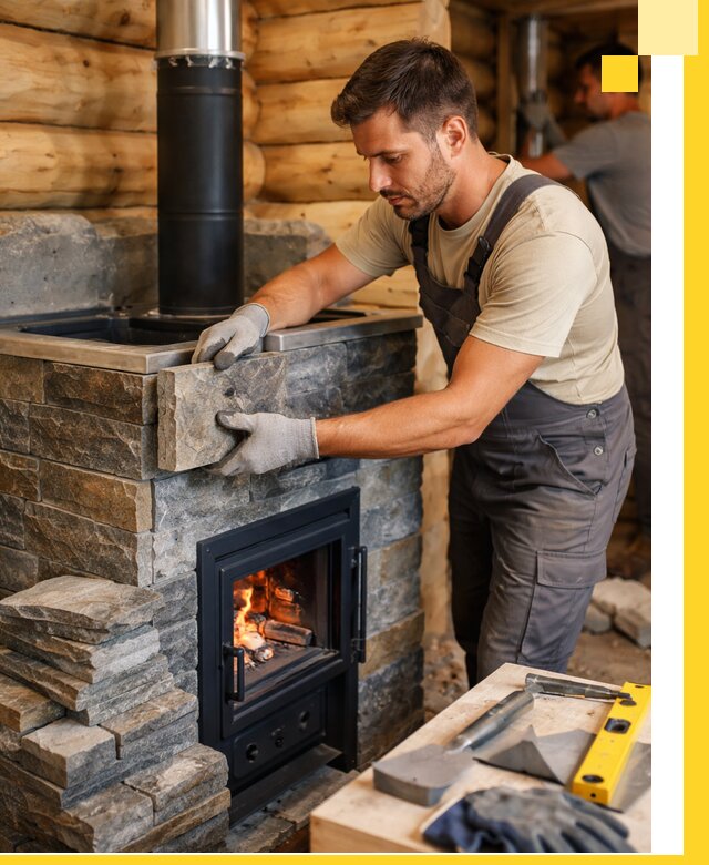 Печи для бани под ключ в Дзержинском: изготовление и монтаж