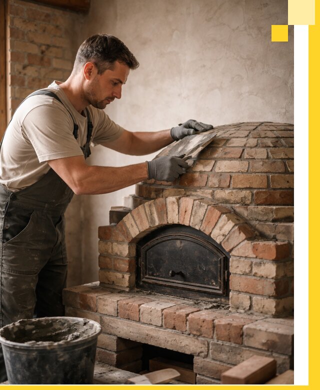 Изготовление и монтаж помпейских печей на заказ в Дзержинском