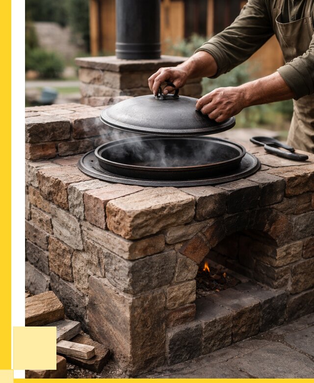 Печи для казана в Дзержинском по цене от 18421 р. | ЭриданДзж