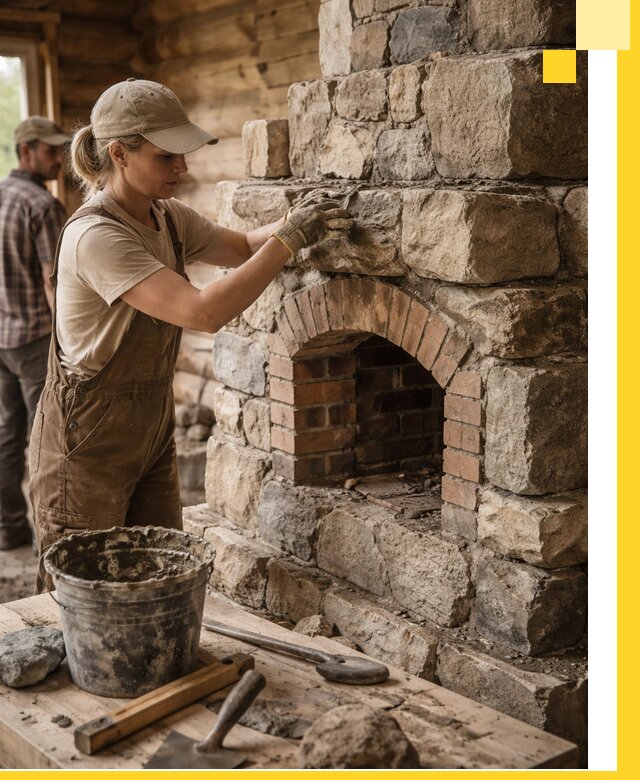 Каменные печи на заказ и монтаж в Дзержинском, долговечные решения