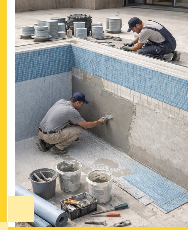 Ремонт и обслуживание бассейнов в Дзержинском от 25585 р. | ЭриданДзж