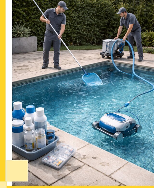 Чистка бассейнов в Дзержинском роботами, от 4605 р. | ЭриданДзж