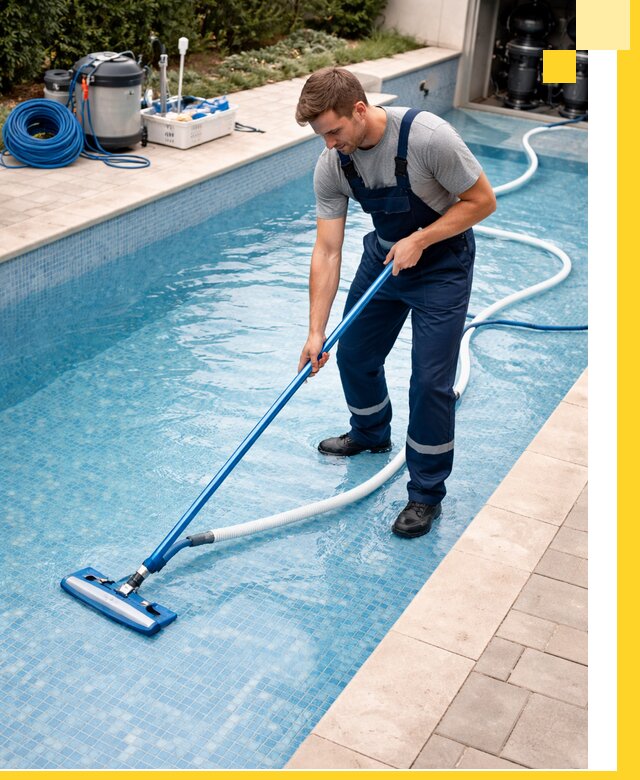 Профессиональная чистка бассейнов и фильтров в Дзержинском под ключ