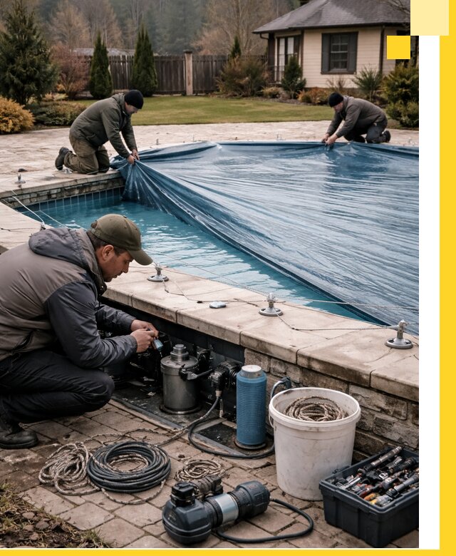 Консервация бассейнов в Дзержинском: подготовка к длительному хранению