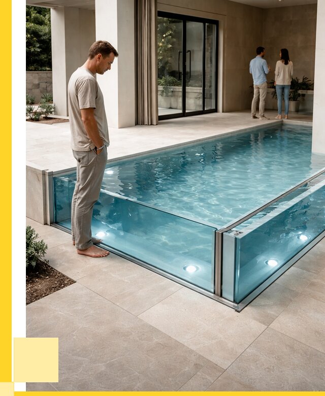 Стеклянные бассейны в Дзержинском от 1228080 р. | ЭриданДзж — мозаика