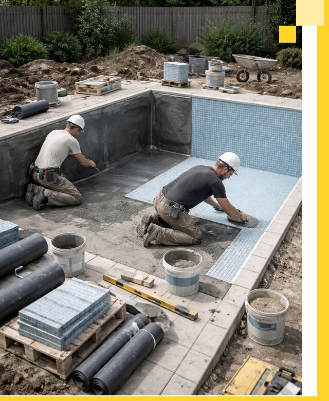 Проектирование и строительство стационарных бассейнов в Дзержинском