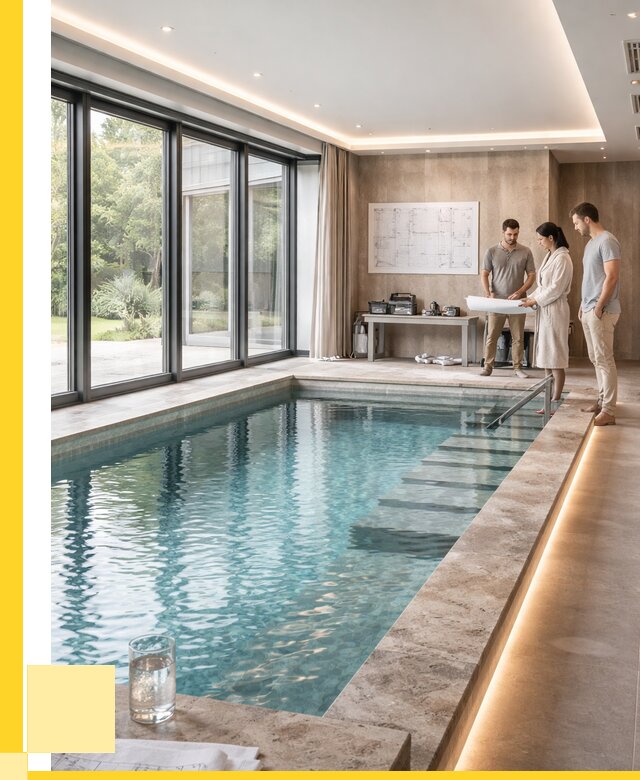 Закрытые бассейны под ключ в Дзержинском от 2558500 р. | ЭриданДзж