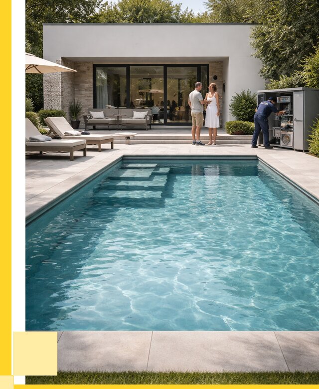 Бассейн в доме в Дзержинском под ключ от 1228080 р. | ЭриданДзж