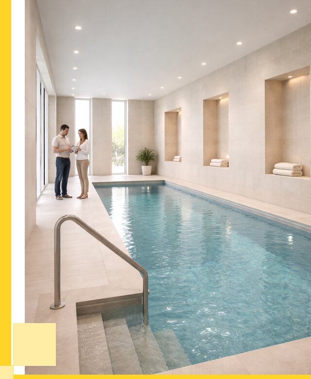 Бассейны в помещении под ключ в Дзержинском от 1535100 р. | ЭриданДзж