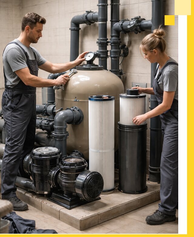 Фильтры и системы фильтрации для бассейнов в Дзержинском