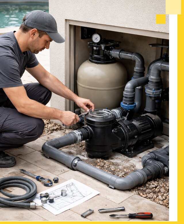 Поставка, монтаж и сервис насосов для бассейнов в Дзержинском