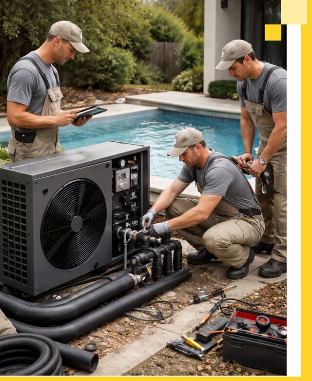 Проектирование и установка тепловых насосов для бассейнов в Дзержинском