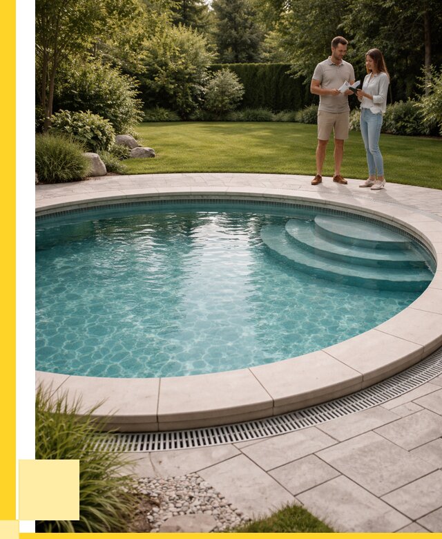 Круглые каркасные бассейны купить в Дзержинском от 255850 р. | ЭриданДзж