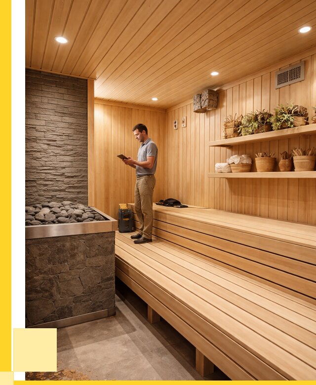 Сауна под ключ в Дзержинском: от 460530 р. | Строительство — ЭриданДзж