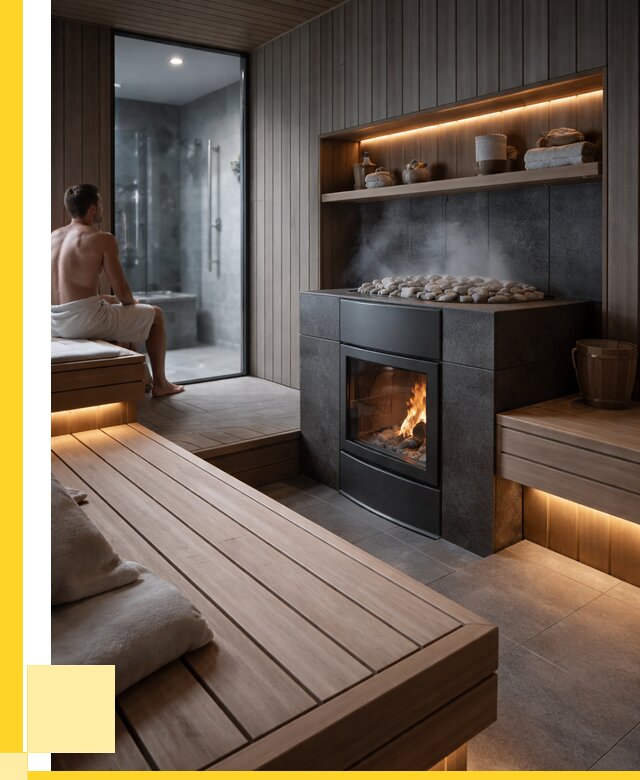 Проект сауны в частном доме в Дзержинском от 35819 р. | ЭриданДзж