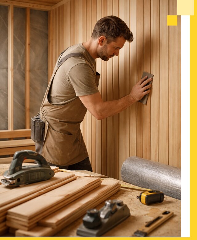 Профессиональная отделка саун и парных под ключ в Дзержинском