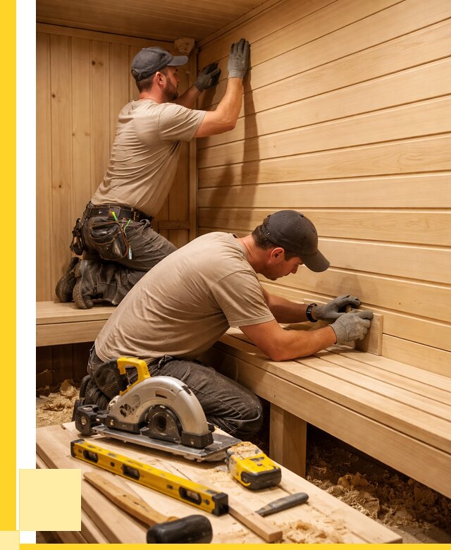 Обшивка саун вагонкой в Дзержинском от 2559 р. | ЭриданДзж