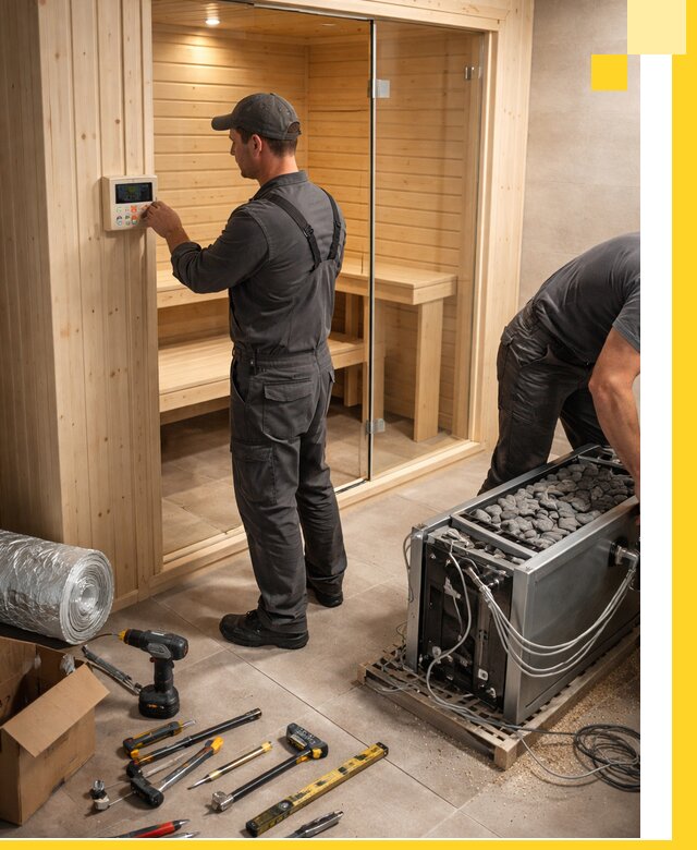 Поставка, установка и монтаж электрических саун в Дзержинском