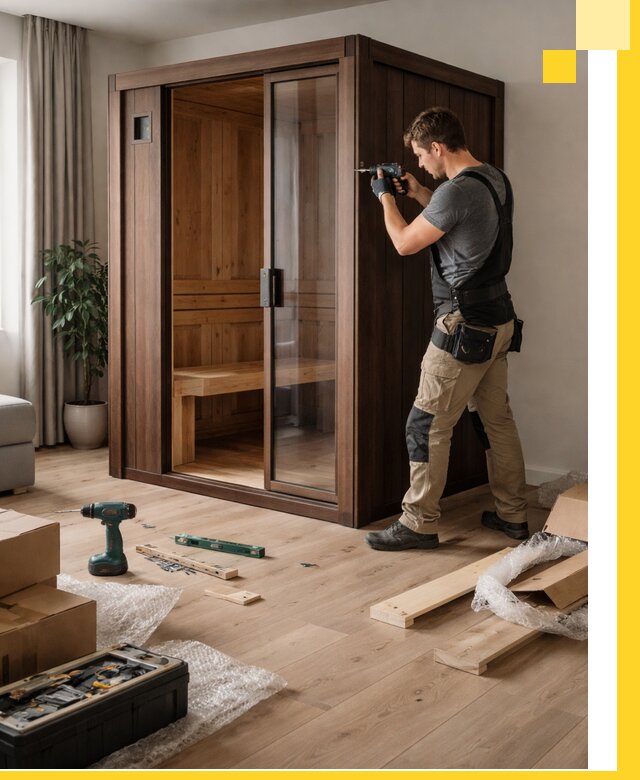 Установка и производство мини саун под ключ в Дзержинском