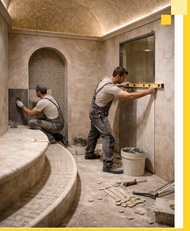 Проектирование и строительство саун с хамамом под ключ в Дзержинском