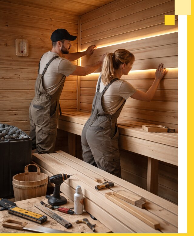 Дизайн саун и бань под ключ с индивидуальным проектом в Дзержинском