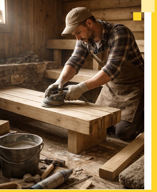 Ремонт бань под ключ в Дзержинском с гарантией качества и сроков