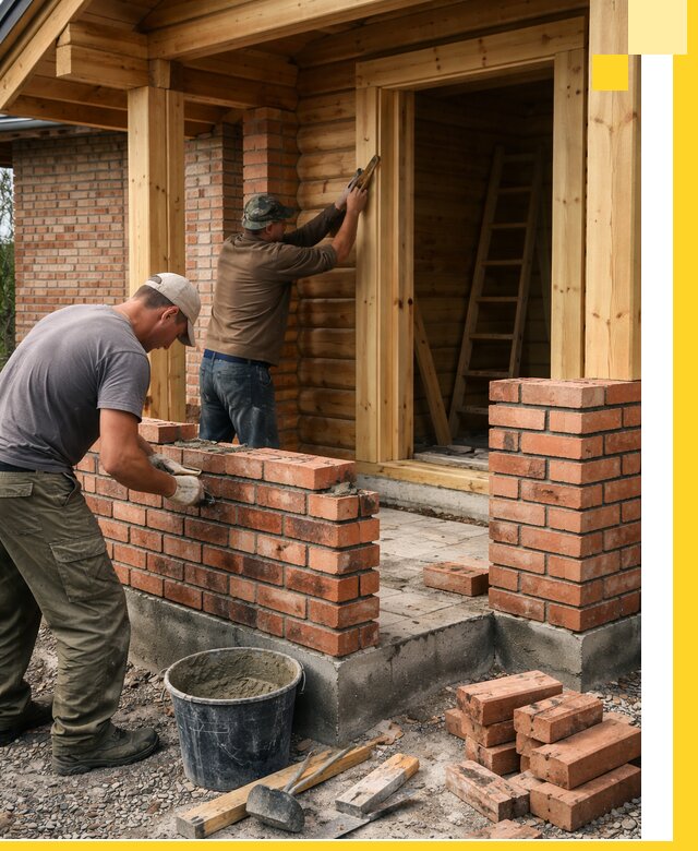 Строительство кирпичных бань под ключ в Дзержинском с гарантией качества