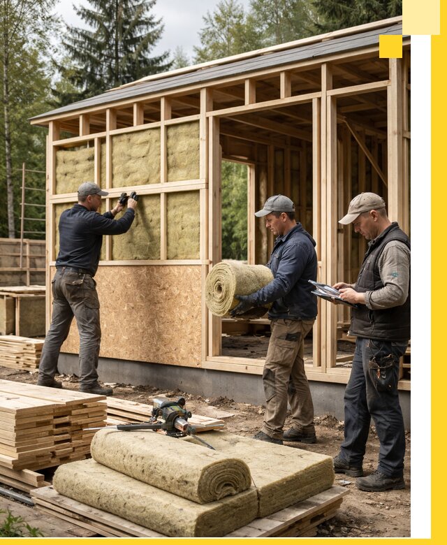 Проектирование и строительство каркасных бань в Дзержинском под ключ